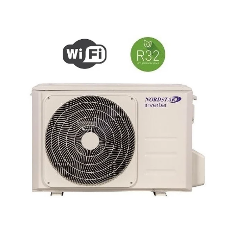 Aparat aer conditionat NORDSTAR SMART 12HRFN8, 12000 BTU, Clasa A++/A+, Inverter, kit Wi-Fi inclus.