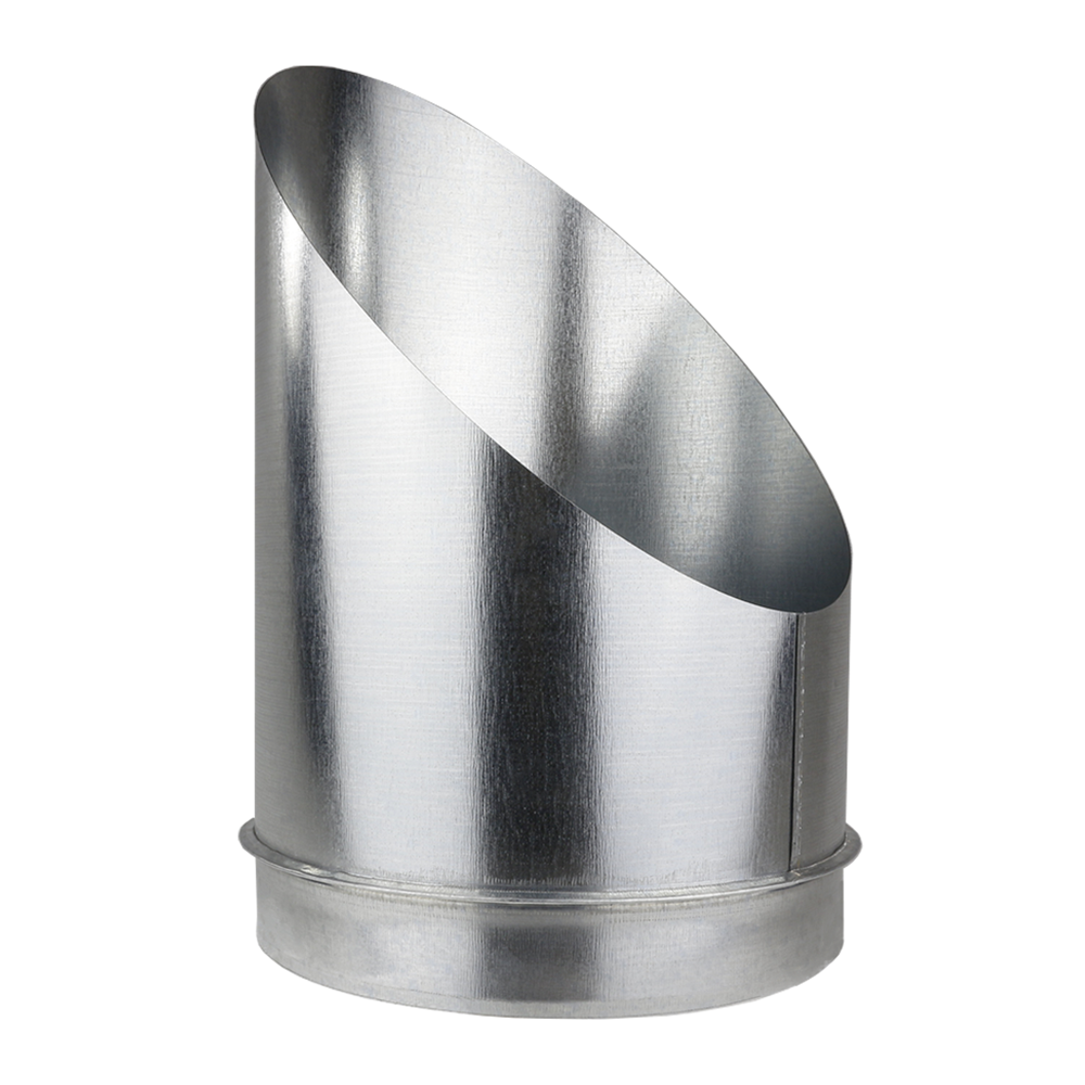 Element de evacuare metalică 45°
