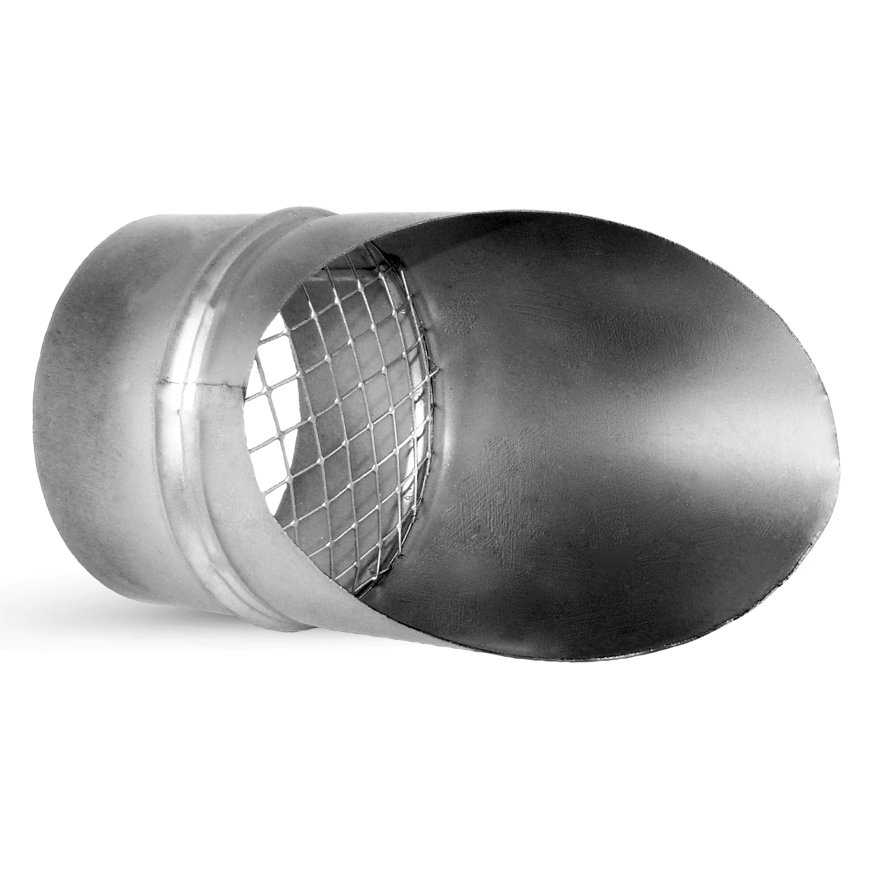 Element de evacuare metalică 45°