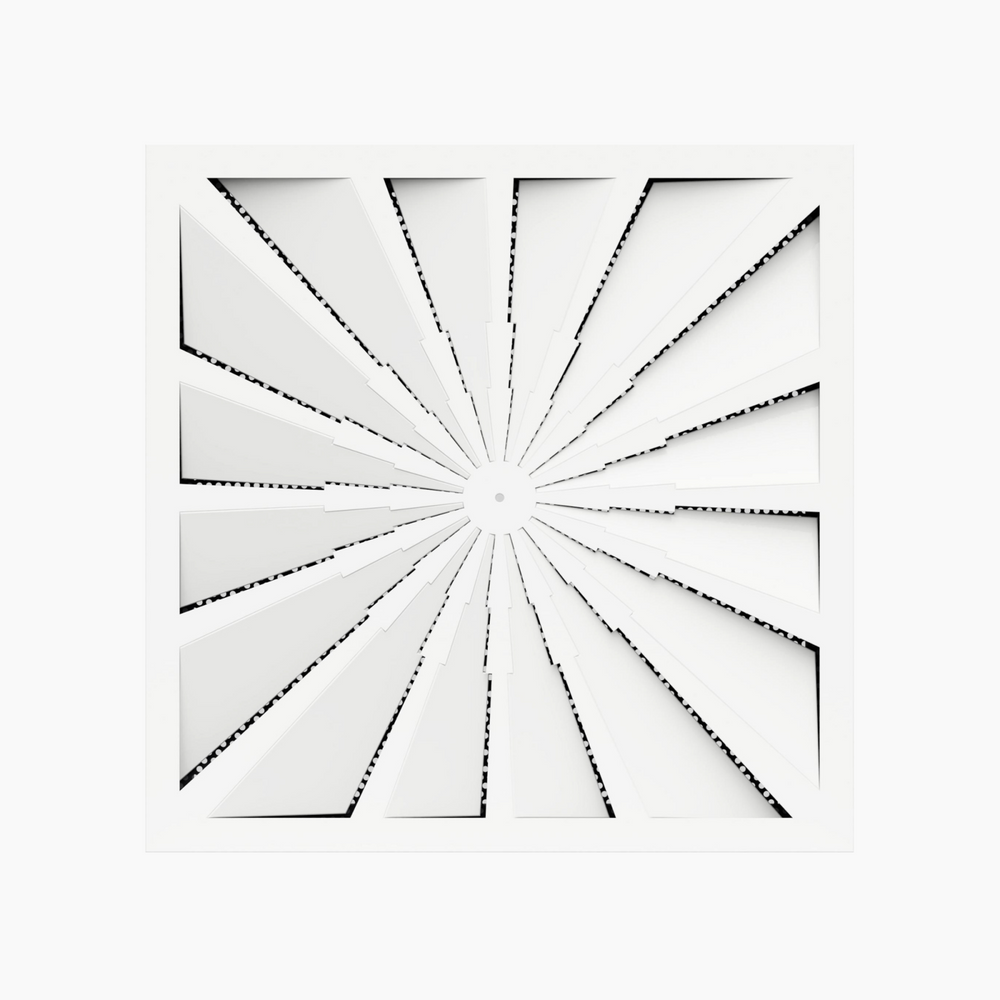 Difuzor Arhitectural Pătrat 595×595 mm cu Jet Turbionar CRACK