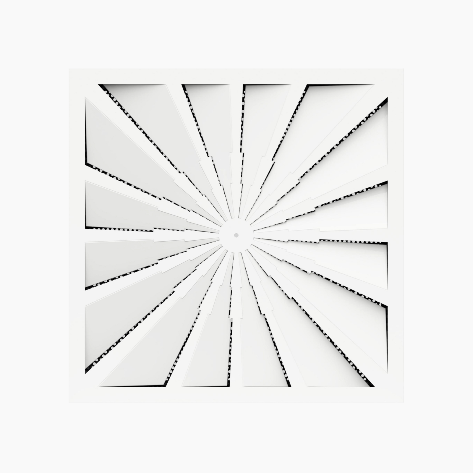 Difuzor Arhitectural Pătrat 595×595 mm cu Jet Turbionar CRACK