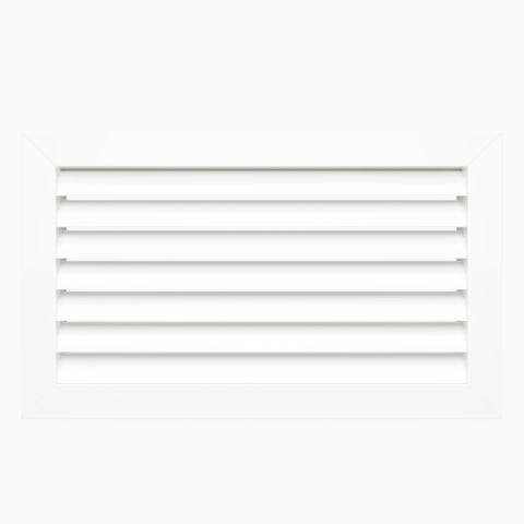 Grilă de Aspirație din Aluminiu cu Lamele Fixe la 45° pentru Ventilație și Recirculare Aer