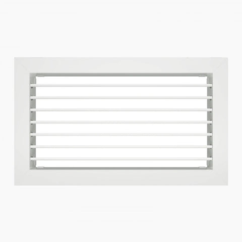 Grilă de Aspirație/Refulare din Aluminiu cu Lamele Mobile pentru Ventilație și Climatizare