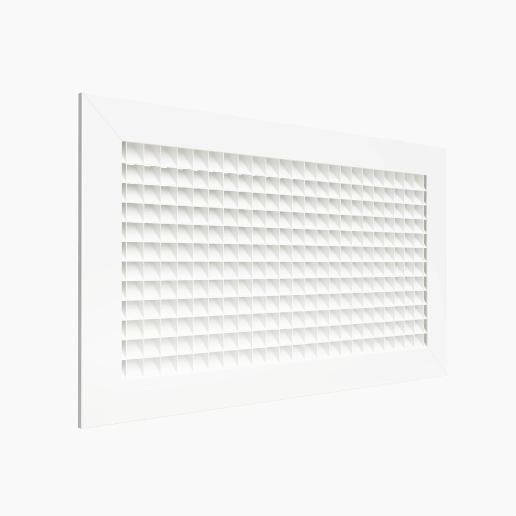 Grila de Aspiratie din Aluminiu cu Miez Tip Fagure la 45° EG-45 - Ventilatie si Recirculare Aer