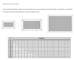 Grila de Aspiratie din Aluminiu cu Miez Tip Fagure la 45° EG-45 - Ventilatie si Recirculare Aer