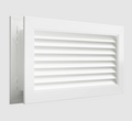 Grila de Transfer din Aluminiu pentru Usi TG - Lamele Opace anti-vizibilitate in forma de V