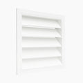 Grila de Ventilatie pentru Exterior Antiploaie WPL - Aluminiu cu Plasa de Otel
