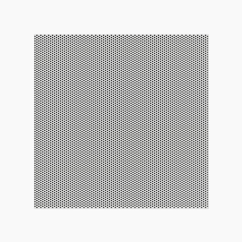 Grila Perforata din Otel pentru Tavan Casetat PF 595x595 mm - Introducere si Evacuare Aer