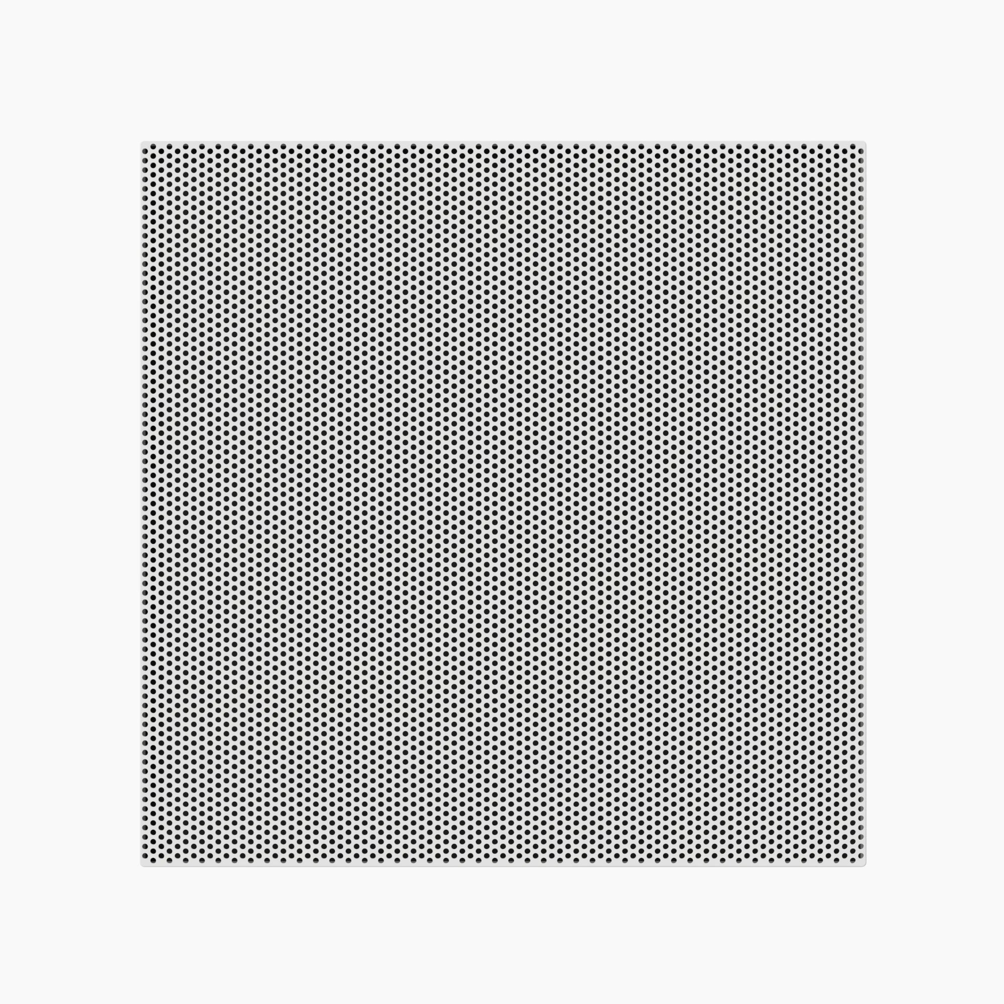 Grila Perforata din Otel pentru Tavan Casetat PF 595x595 mm - Introducere si Evacuare Aer