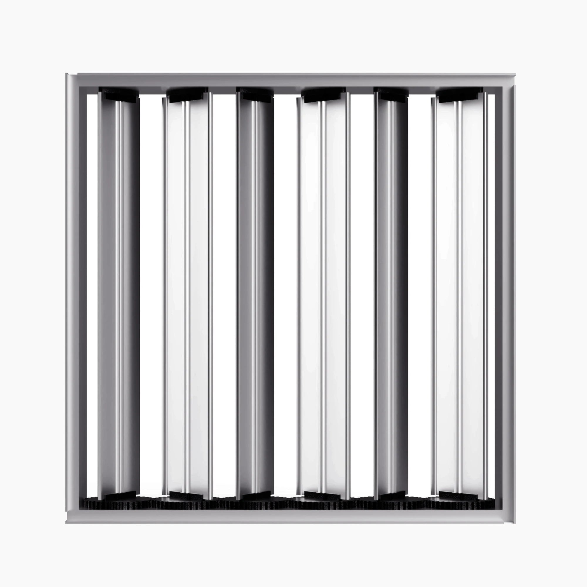 Registru de Reglaj Debit Aer OBD din Aluminiu - Lamele Opozabile Manual