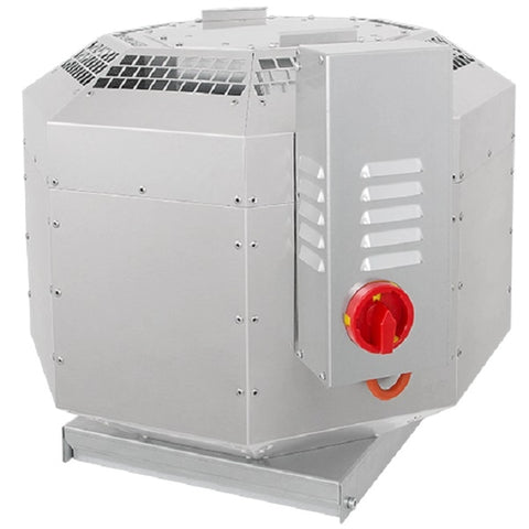 Ventilator acoperiș Ø180mm - RUCK DVNI 225 D2 30 - Radial - 1870 mc/h - 145034 - 431 W - Motor AC - 400V/50Hz - 970 Pa - IPX4
