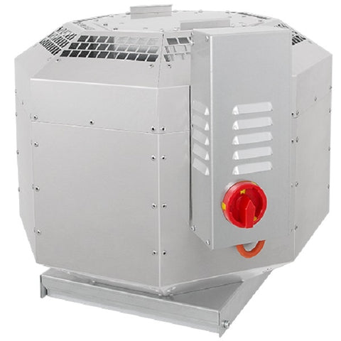 Ventilator acoperiș Ø400mm - RUCK DVNI 355 D4 30 - Radial - 4250 mc/h - 145039 - 725 W - Motor AC - 400V/50Hz - 790 Pa - IPX4