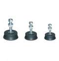 Set 4x picioare amortizor vibrații aer condiționat, Ø74x25 mm, max. 350kg/picior, cauciuc natural vulcanizat