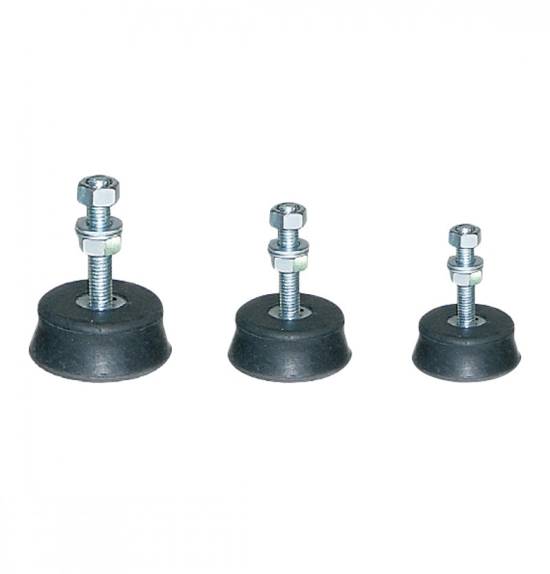 Set 4x picioare amortizor vibrații aer condiționat, Ø74x25 mm, max. 350kg/picior, cauciuc natural vulcanizat