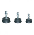 Set 4x picioare amortizor vibrații aer condiționat, Ø56x21 mm, max. 150 kg/picior, cauciuc natural vulcanizat