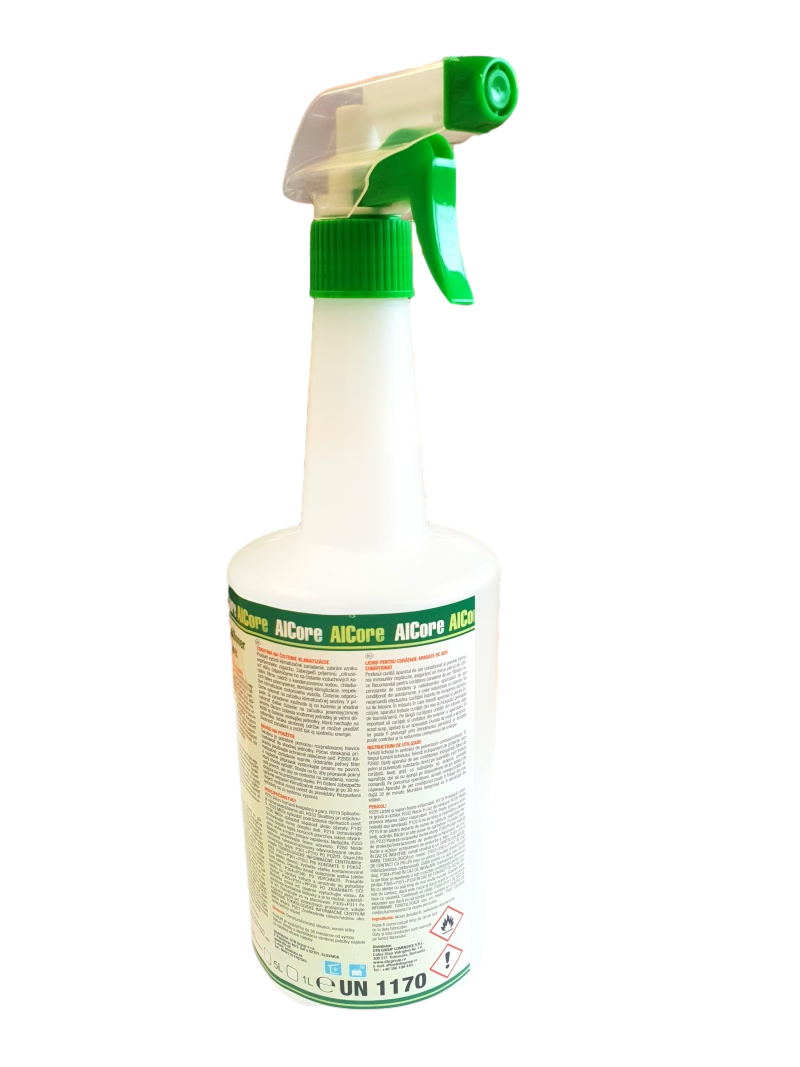 Solutie curatare aer conditionat AlCore (pompă, 1 l)