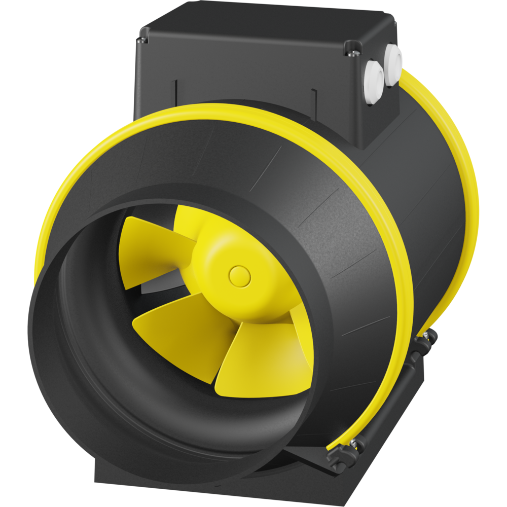 Ventilator de tubulatură Ruck EM 200 EC 01, DN200 — imagine de serie furnizată pe pagina oficială a modelului, 1