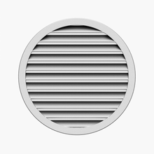 Grilă Exterioară Circulară cu Plasă Anti-Insecte – Aluminiu