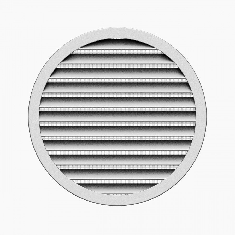 Grila aluminiu exterior cu plasa